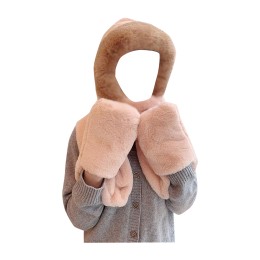 SKSL019 a large number of custom-made plush scarf design thickened warm ear scarf Hat scarf Hat shop SKSL019 a large number of custom-made plush scarf design thickened warm ear scarf Hat scarf Hat shop